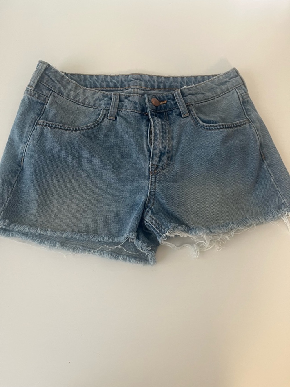 Classic Light Blue Denim Women’s Shorts